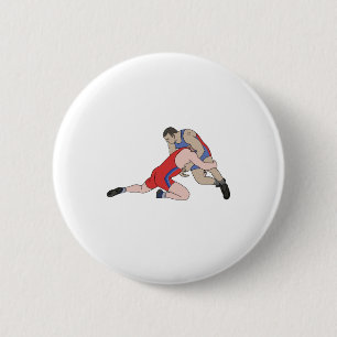 Badge Rond 5 Cm Lutte