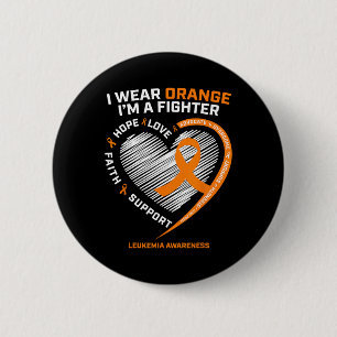 Badge Rond 5 Cm Lutte contre la leucémie Hommes Femmes Maman Papa