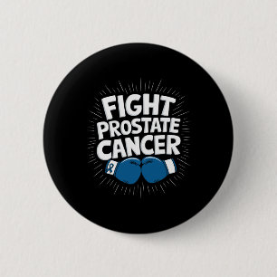 Badge Rond 5 Cm Lutte contre le cancer de la prostate Sensibilisat