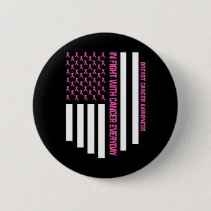 Badge Rond 5 Cm Lutte Contre Le Cancer Quotidien Sensibilisation D