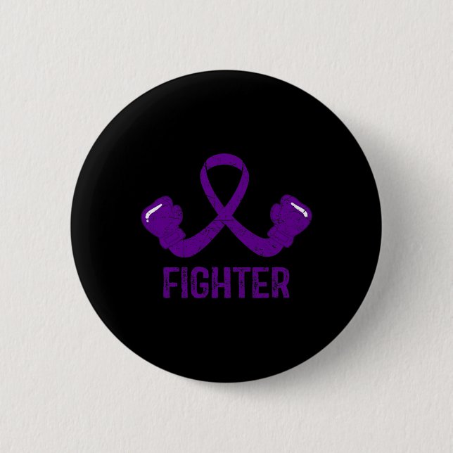 Badge Rond 5 Cm Lutte de sensibilisation (Devant)