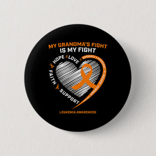 Badge Rond 5 Cm Lutte Leucémie Grandma Hommes Cadeaux Femmes