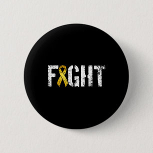 Badge Rond 5 Cm Lutter contre le cancer chez les enfants Sensibili