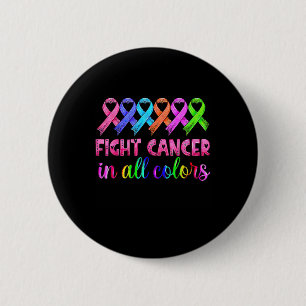 Badge Rond 5 Cm Lutter contre le cancer dans toutes les couleurs S