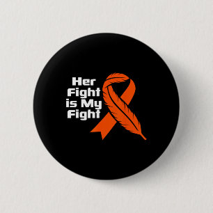Badge Rond 5 Cm Lutter contre le cancer de la leucémie - Sensibili
