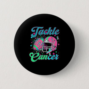Badge Rond 5 Cm Lutter contre le cancer du sein métastatique Footb