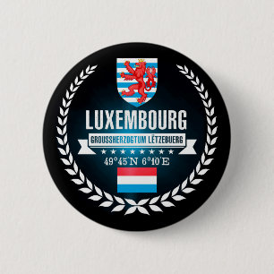 Badge Rond 5 Cm Luxembourg
