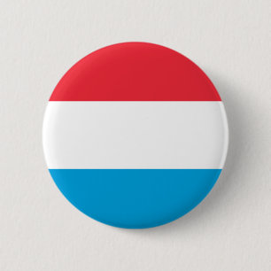 Badge Rond 5 Cm Luxembourg - Lëtzebuerg - Luxembourg