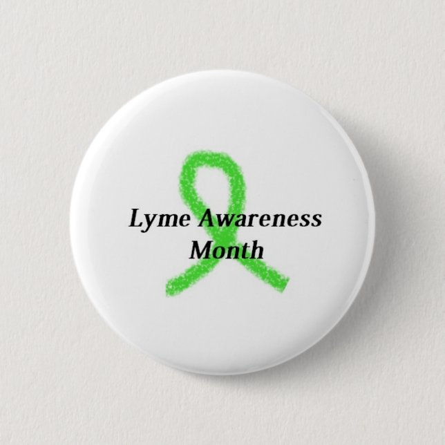 Badge Rond 5 Cm Lyme Prix Mois Pin (Devant)