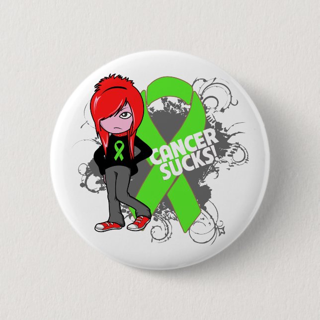 Badge Rond 5 Cm Lymphome Cancer Sucs (Devant)