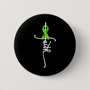 Badge Rond 5 Cm Lymphome non hodgkinien Cancer Foi Cancer Cancer