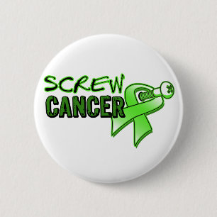 Badge Rond 5 Cm Lymphome non Hodgkinien de vis