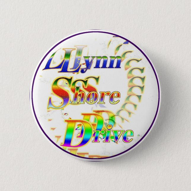 Badge Rond 5 Cm LynnShoreDrive (Devant)