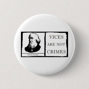 Badge Rond 5 Cm Lysander Spooner