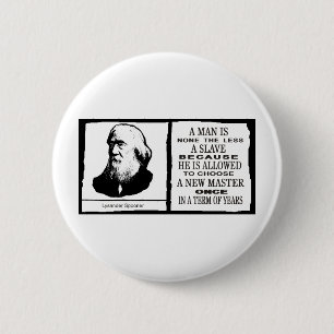 Badge Rond 5 Cm Lysander Spooner