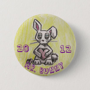 Badge Rond 5 Cm M. Bunny 2012