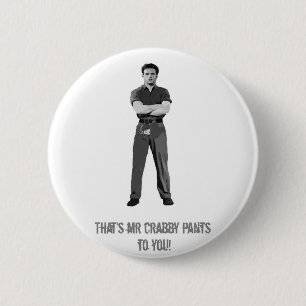 Badge Rond 5 Cm M. Crabby Pants