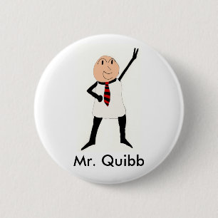 Badge Rond 5 Cm M. Quibb Button