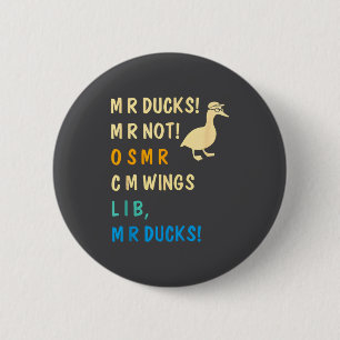 Badge Rond 5 Cm M R Canards M R Pas O S M R Cm Wangs Lib M R Canar