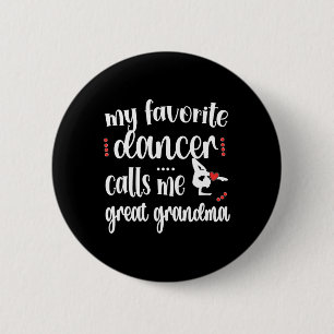 Badge Rond 5 Cm Ma Danse Favorite M'Appelle Danse Grand Grand Gran