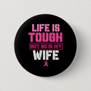 Badge Rond 5 Cm Ma femme est une survivante forte de la sensibilis