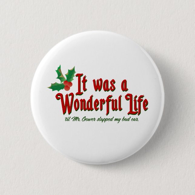 Badge Rond 5 Cm Ma mauvaise oreille (Devant)
