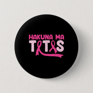 Badge Rond 5 Cm Ma Tatas Soutien à la sensibilisation au cancer du