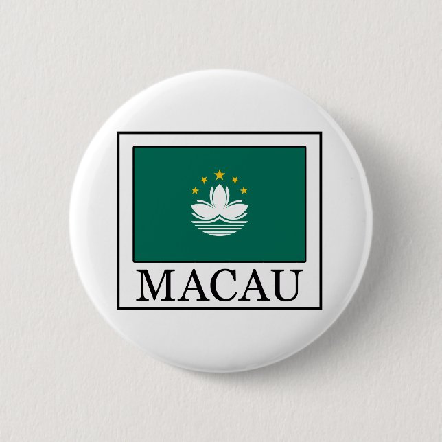 Badge Rond 5 Cm Macao (Devant)