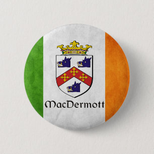 Badge Rond 5 Cm MacDermott irlandais