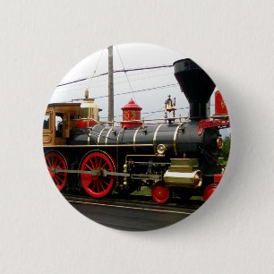 Badge Rond 5 Cm machine à vapeur du laviathon 63