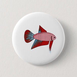 Badge Rond 5 Cm Madame Betta - Veiltail