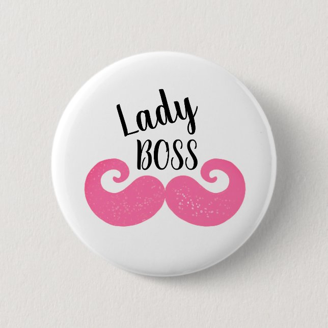 Badge Rond 5 Cm Madame Boss Inspiration (Devant)