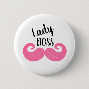 Badge Rond 5 Cm Madame Boss Inspiration