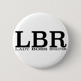 Badge Rond 5 Cm Madame Boss Revolution de LBR