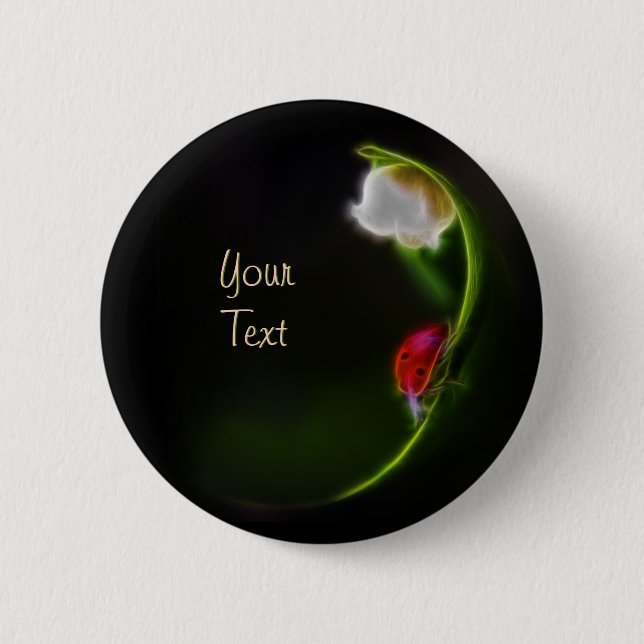 Badge Rond 5 Cm Madame de la vallée (Devant)