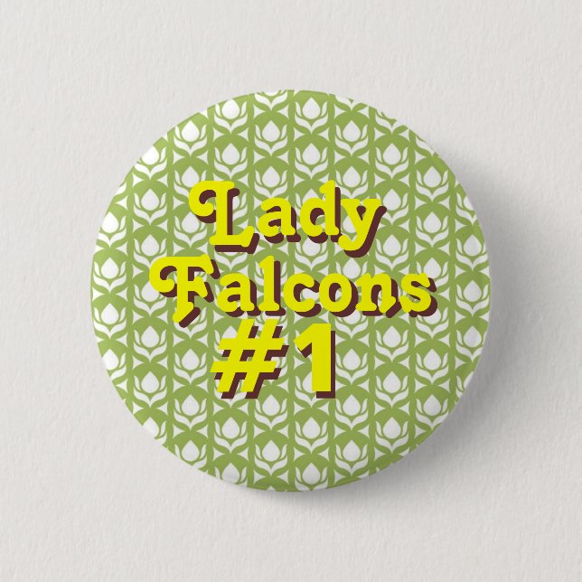 Badge Rond 5 Cm Madame Falcons #1 (Devant)