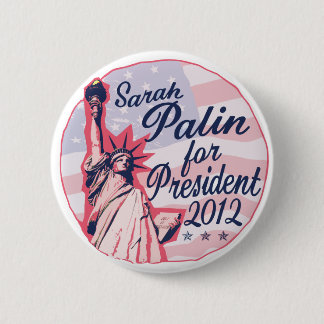 Badge Rond 5 Cm Madame Liberty de Palin