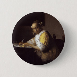Badge Rond 5 Cm Madame Writing
