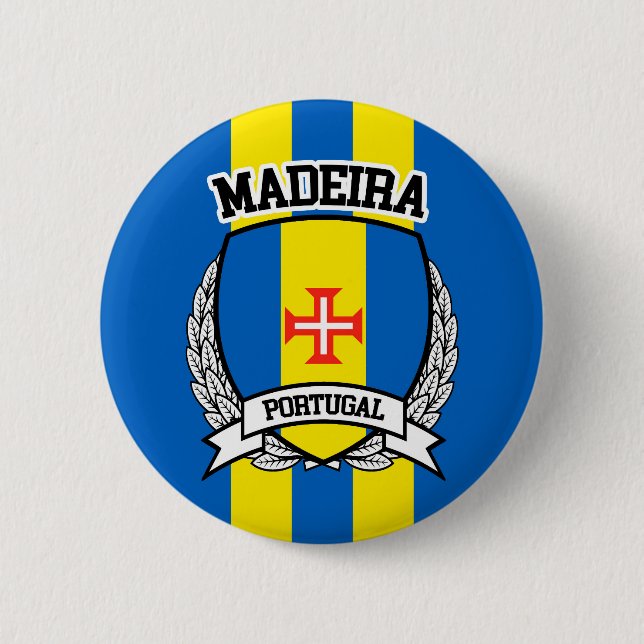Badge Rond 5 Cm Madeira (Devant)
