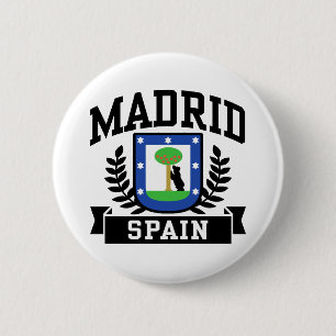 Badge Rond 5 Cm Madrid