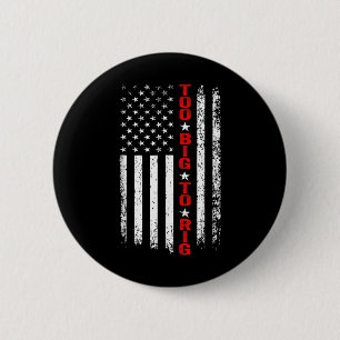 Badge Rond 5 Cm Maga Président En 2024. Maga Trop Gros Pour Rig 20