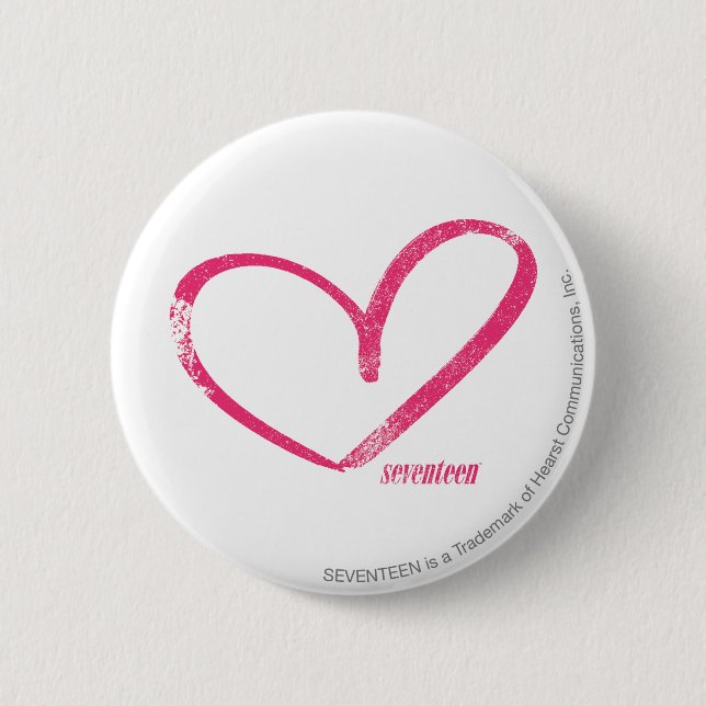 Badge Rond 5 Cm Magenta d'OpenHeart (Devant)