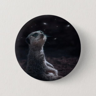 Badge Rond 5 Cm Magic Meerkat