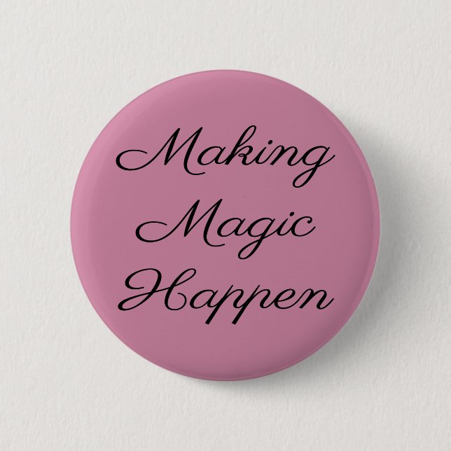 Badge Rond 5 Cm Magie de vacances sympa (Devant)
