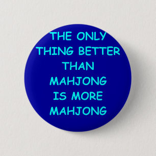 Badge Rond 5 Cm mahjong