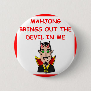 Badge Rond 5 Cm mahjong