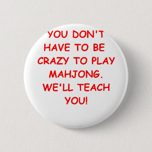 Badge Rond 5 Cm mahjong