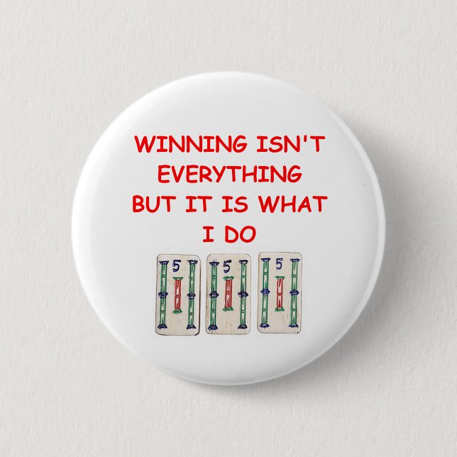 BADGE ROND 5 CM MAHJONG (Devant)