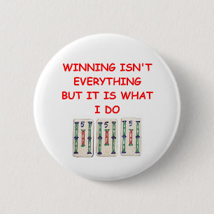 BADGE ROND 5 CM MAHJONG