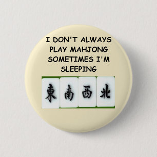 Badge Rond 5 Cm mahjong